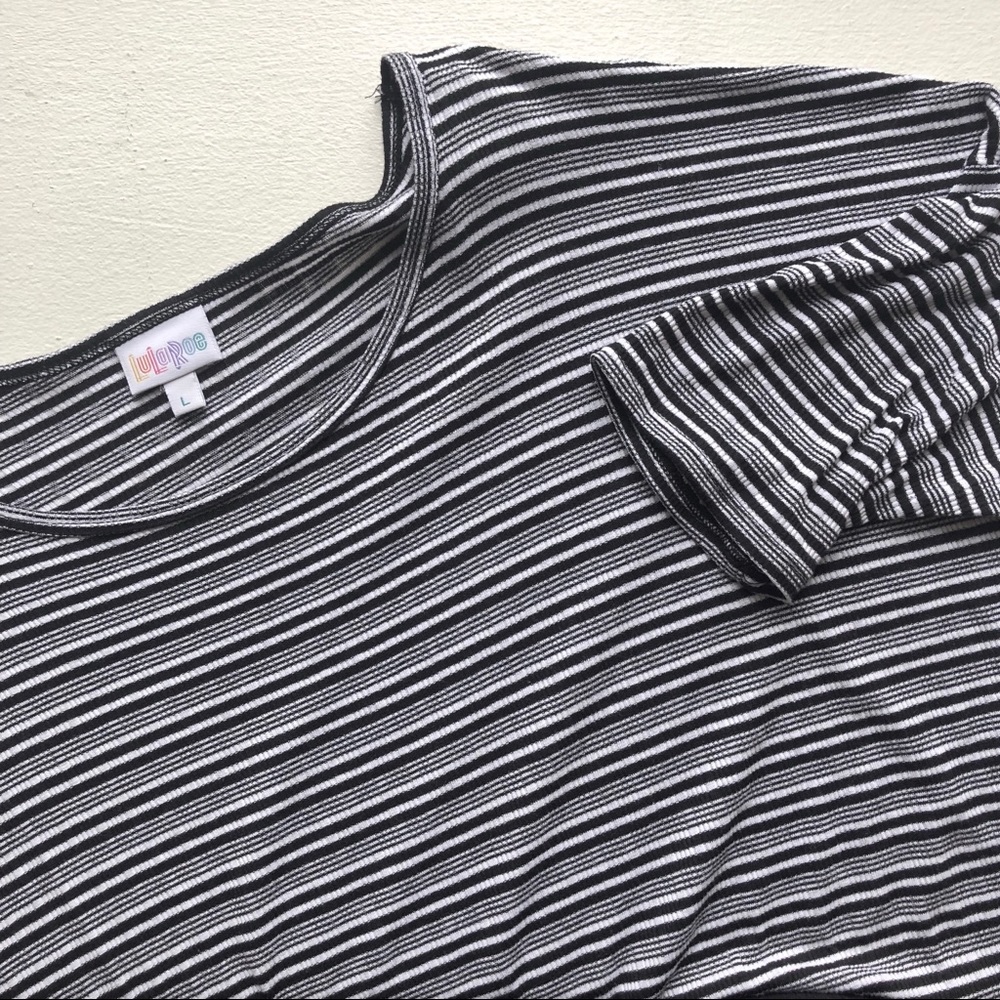 Oversized Striped Tunic